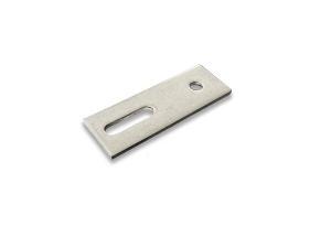 Adapterblech für Stockschraube M8M10 110x40x5